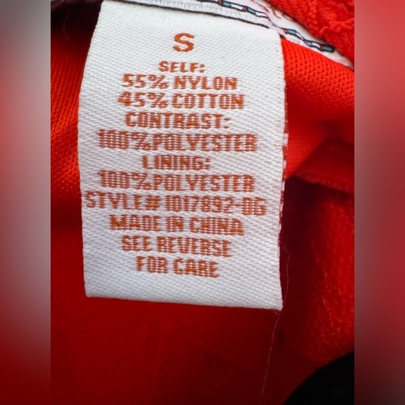 Flying tomato Small Red short tiered ruffle bell sleeve crocheted mini dress - Picture 10 of 11